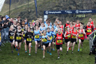 Inter District boys under-13s, 2018 Simplyhealth Great Edinburgh International XCountry. Photo: David T. Hewitson/Sports for All Pics